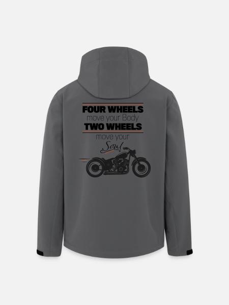 Bikers - Men’s Recycled Softshell Jacket by Stanley/Stella - anthracite