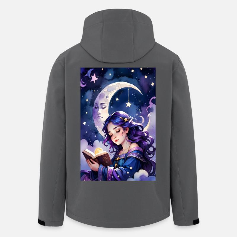 Reading and falling asleep - Men’s Recycled Softshell Jacket by Stanley/Stella - anthracite