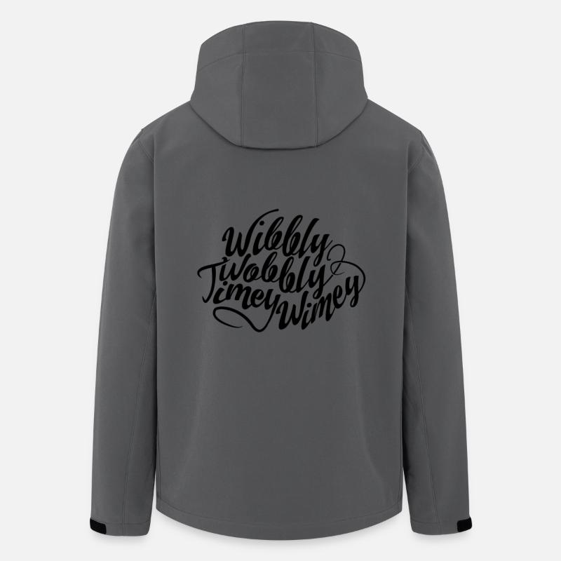 timey Wimey - Recycelte Männer Softshell-Jacke von Stanley/Stella - Anthrazit