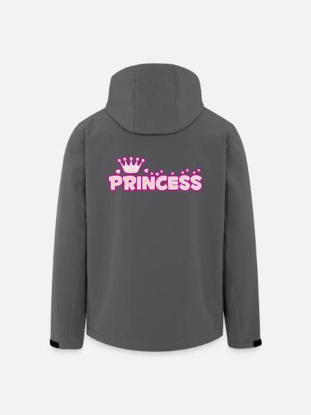 Princess - Recycelte Männer Softshell-Jacke von Stanley/Stella - Anthrazit