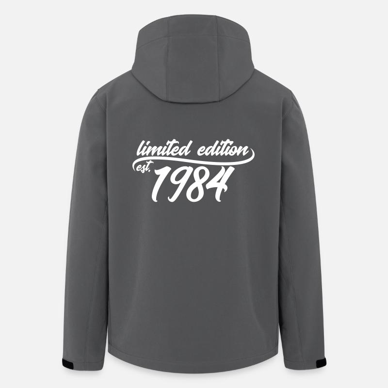 Limited Edition est 1984 - Men’s Recycled Softshell Jacket by Stanley/Stella - anthracite