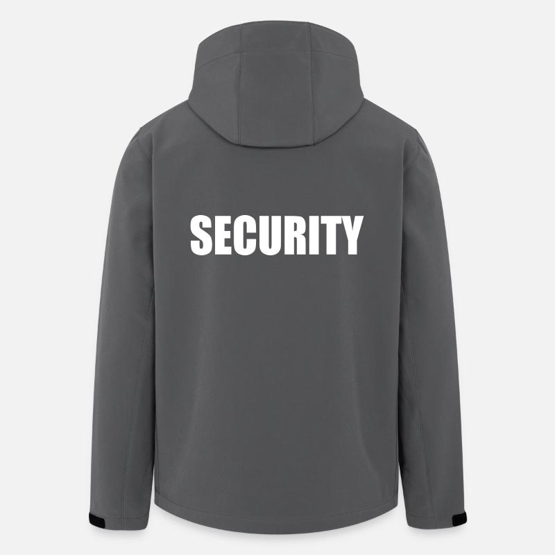 Security - Men’s Recycled Softshell Jacket by Stanley/Stella - anthracite