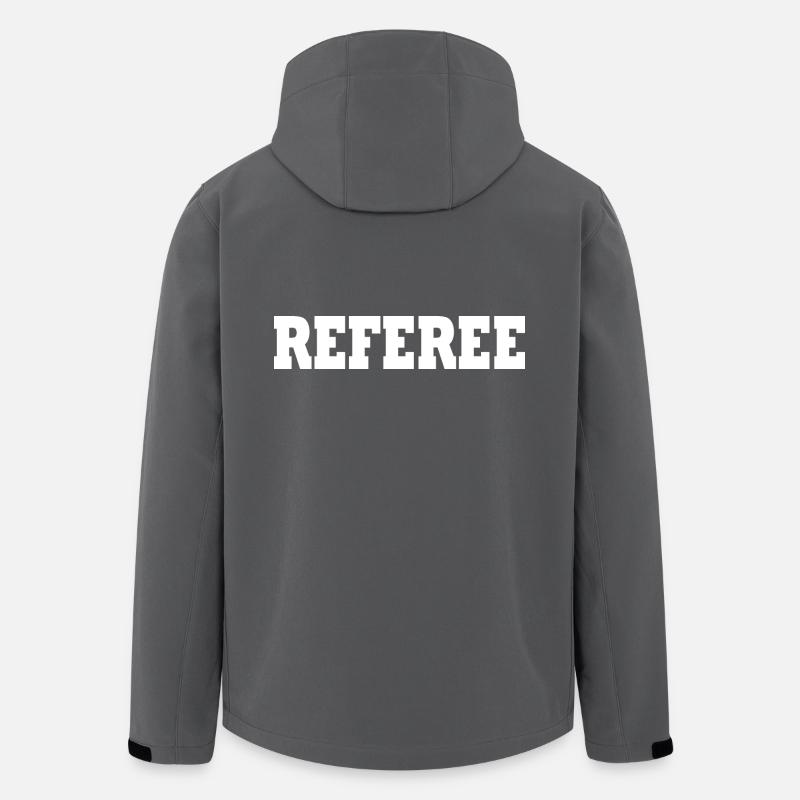 Referee - Men’s Recycled Softshell Jacket by Stanley/Stella - anthracite