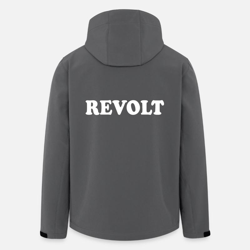 Revolt - Men’s Recycled Softshell Jacket by Stanley/Stella - anthracite