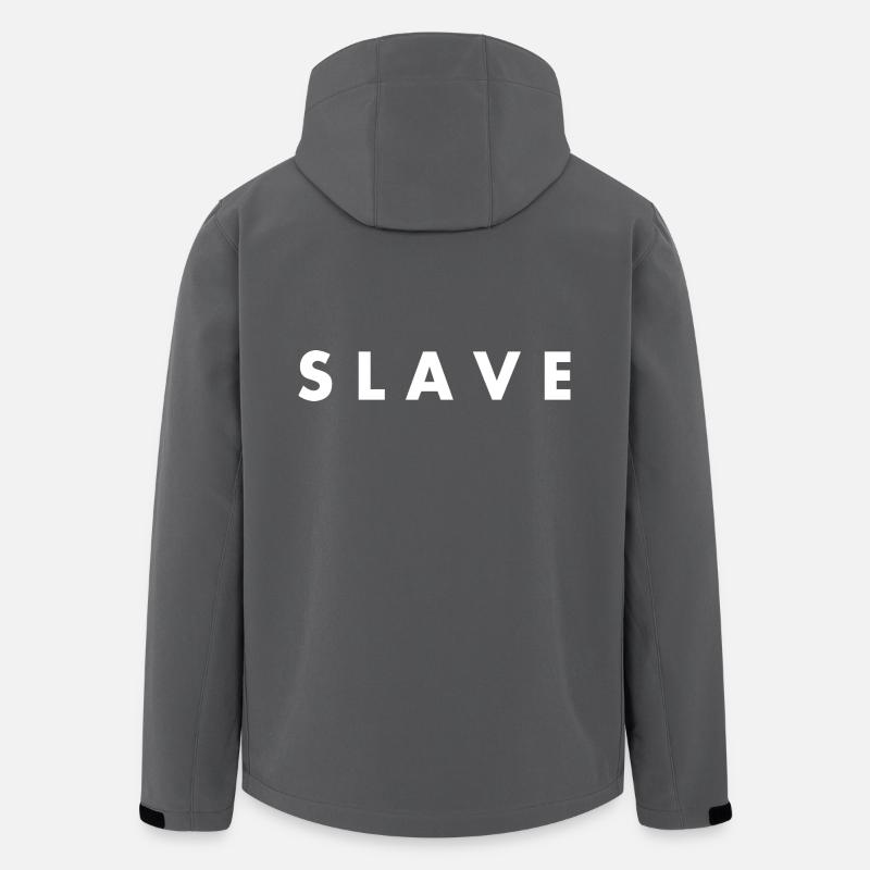 Slave - Recycelte Männer Softshell-Jacke von Stanley/Stella - Anthrazit