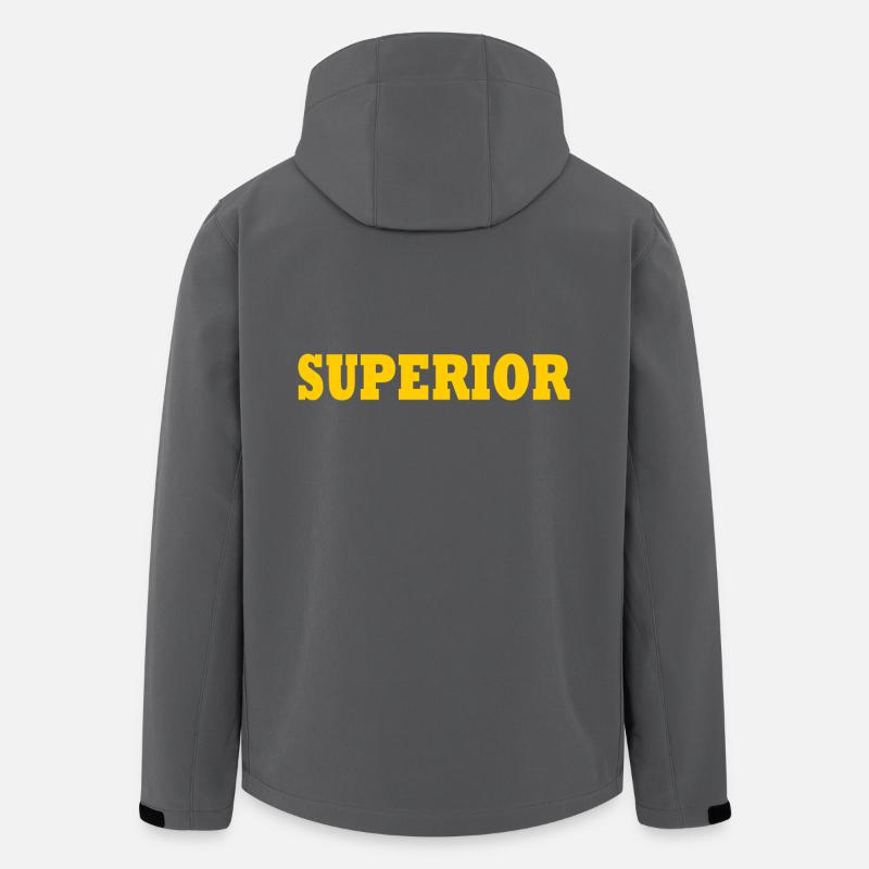 Superior - Recycelte Männer Softshell-Jacke von Stanley/Stella - Anthrazit