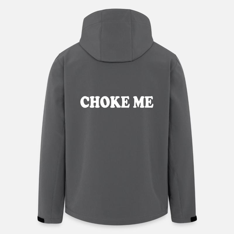 Choke me - Recycelte Männer Softshell-Jacke von Stanley/Stella - Anthrazit