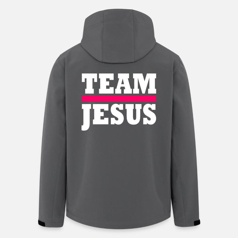 Team jesus - Men’s Recycled Softshell Jacket by Stanley/Stella - anthracite
