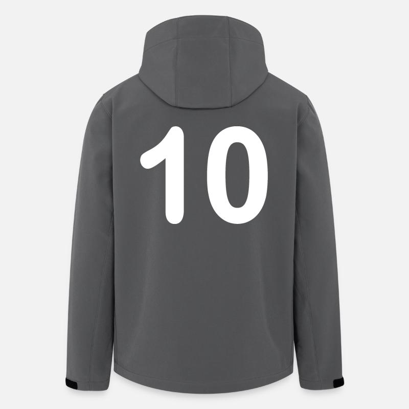 10 - Men’s Recycled Softshell Jacket by Stanley/Stella - anthracite