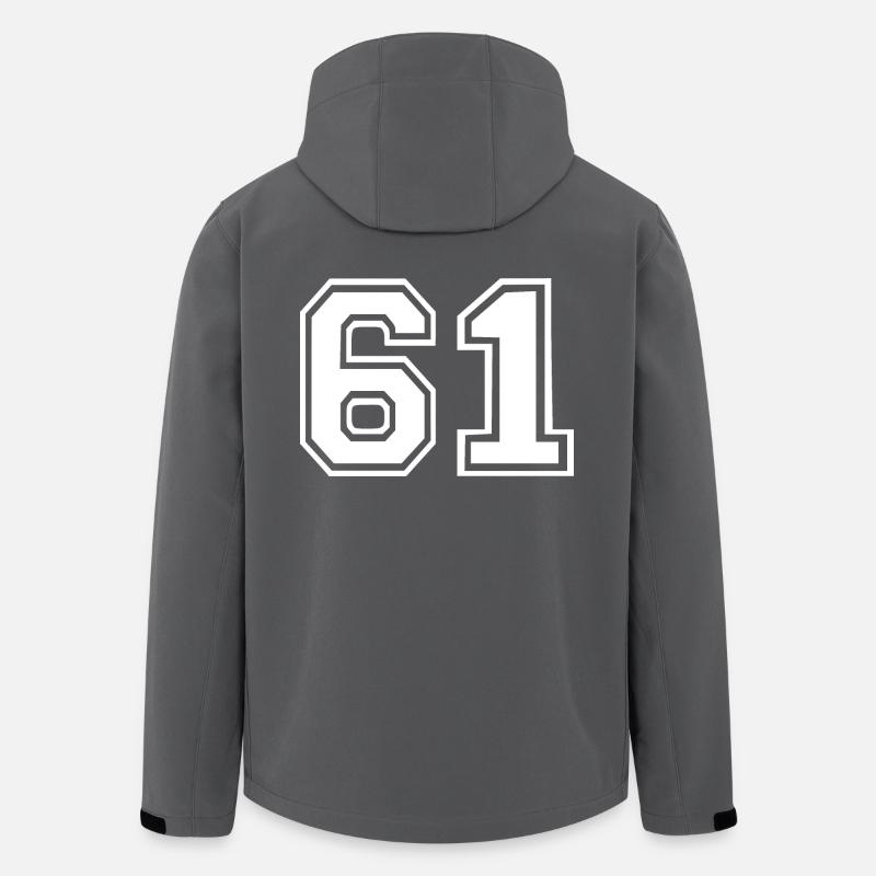 61 - Men’s Recycled Softshell Jacket by Stanley/Stella - anthracite