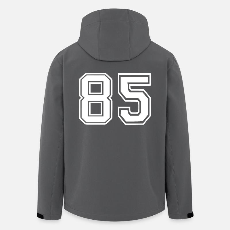 85 - Recycelte Männer Softshell-Jacke von Stanley/Stella - Anthrazit