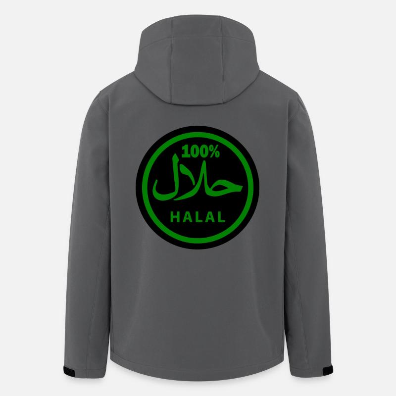 Halal - Men’s Recycled Softshell Jacket by Stanley/Stella - anthracite