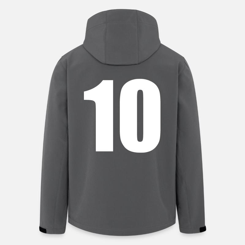 10 - Veste softshell homme en polyester recyclé Stanley/Stella - charbon