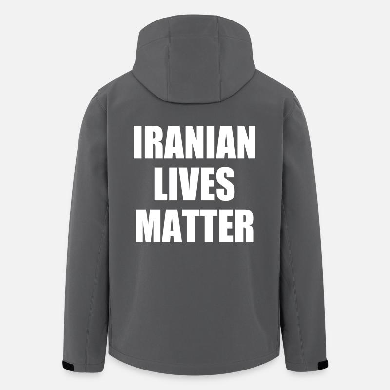 Iranian lives matter - Men’s Recycled Softshell Jacket by Stanley/Stella - anthracite