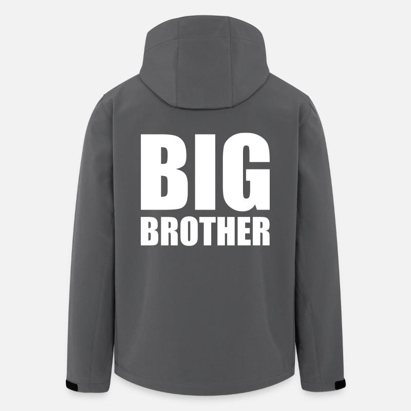 Big brother - Men’s Recycled Softshell Jacket by Stanley/Stella - anthracite