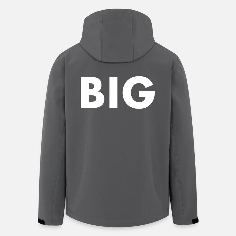 Big - Veste softshell homme en polyester recyclé Discoverer Stanley/Stella - charbon