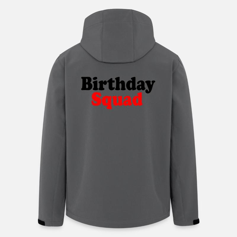 Birthday squad - Men’s Recycled Softshell Jacket by Stanley/Stella - anthracite