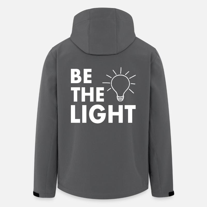 Be the light - Recycelte Männer Softshell-Jacke von Stanley/Stella - Anthrazit