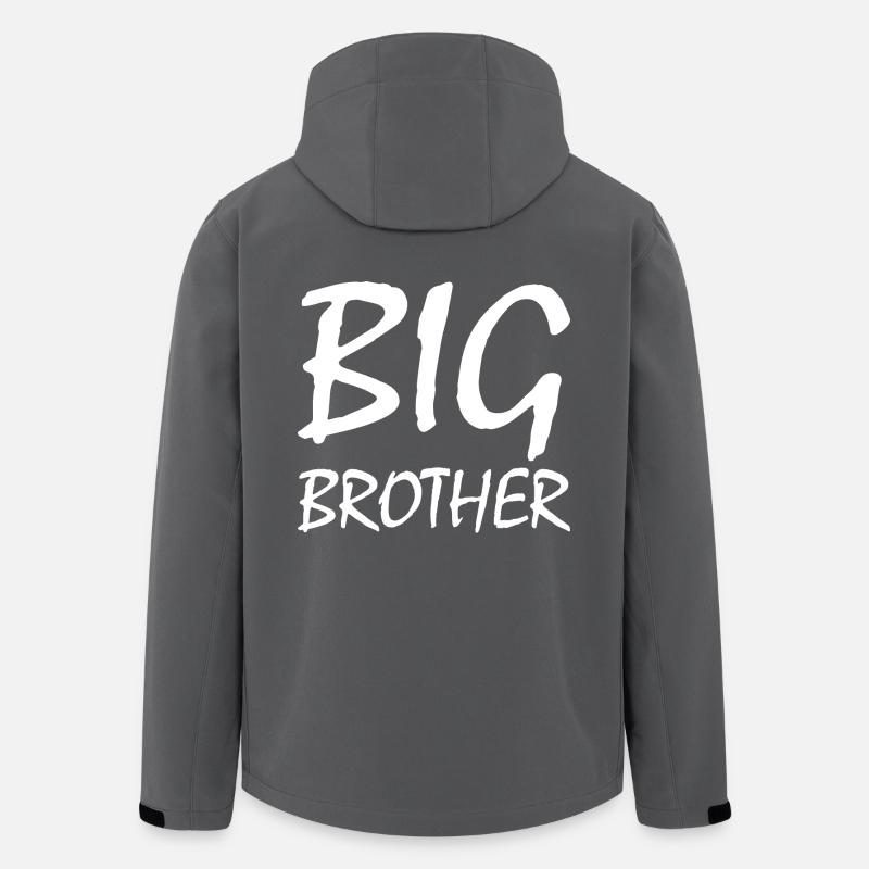 Big brother - Men’s Recycled Softshell Jacket by Stanley/Stella - anthracite