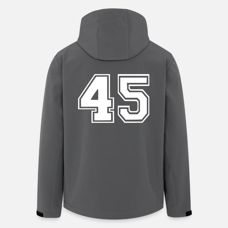 45 - Veste softshell homme en polyester recyclé Stanley/Stella - charbon