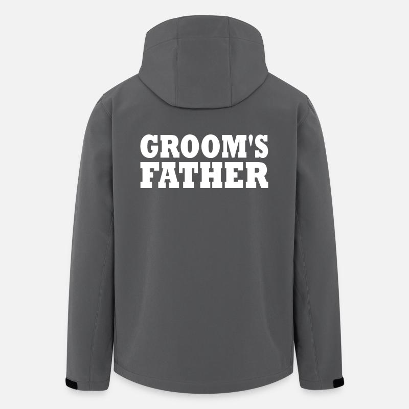 Grooms father - Men’s Recycled Softshell Jacket by Stanley/Stella - anthracite