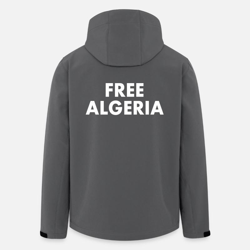 algeria - Men’s Recycled Softshell Jacket by Stanley/Stella - anthracite