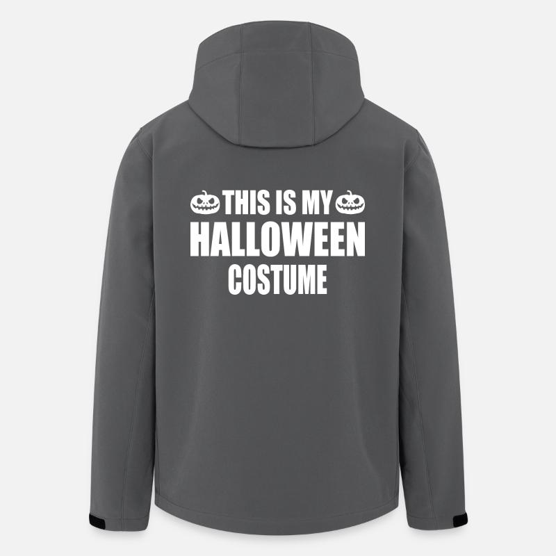 this is my halloween costume - Recycelte Männer Softshell-Jacke von Stanley/Stella - Anthrazit