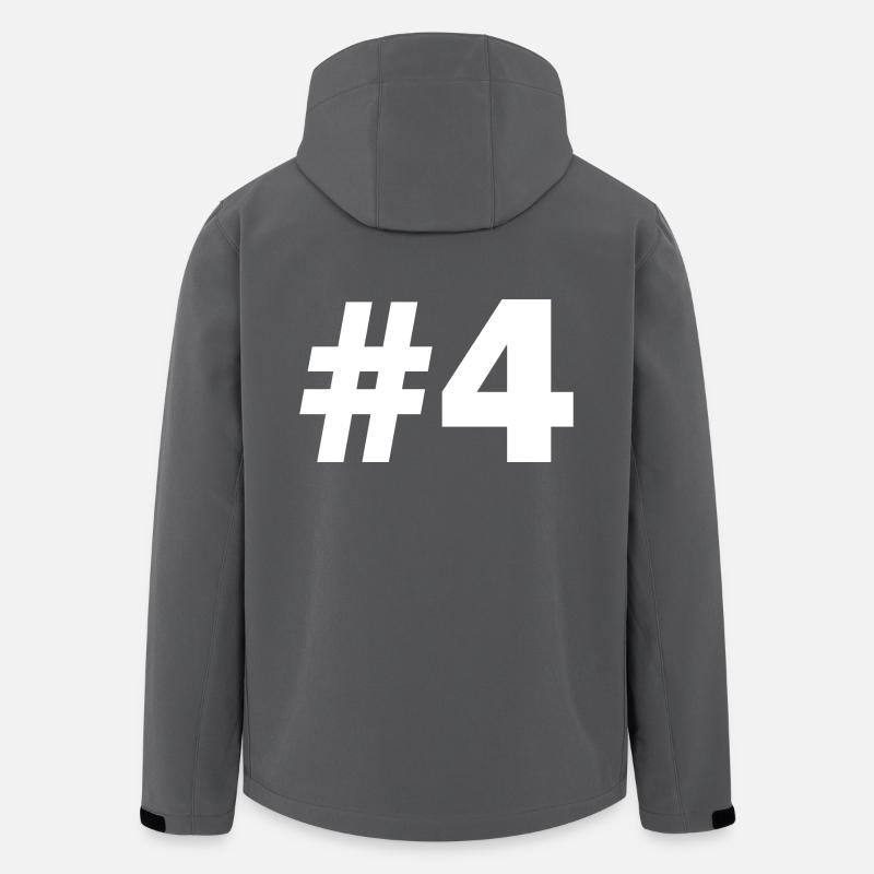 #4 - Veste softshell homme en polyester recyclé Stanley/Stella - charbon