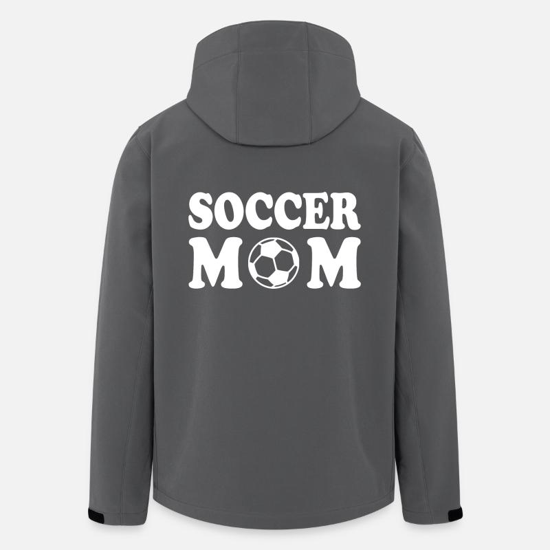 Soccer mom - Recycelte Männer Softshell-Jacke von Stanley/Stella - Anthrazit