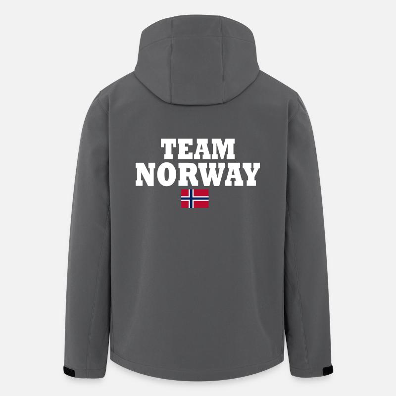 Team norway - Men’s Recycled Softshell Jacket by Stanley/Stella - anthracite