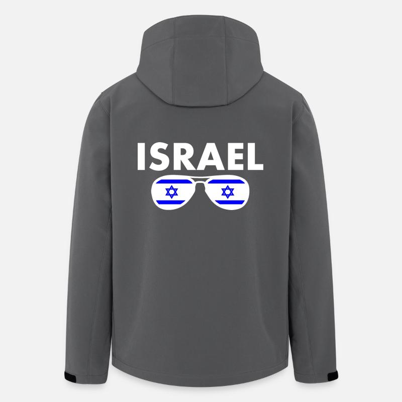 Israel - Recycelte Männer Softshell-Jacke von Stanley/Stella - Anthrazit