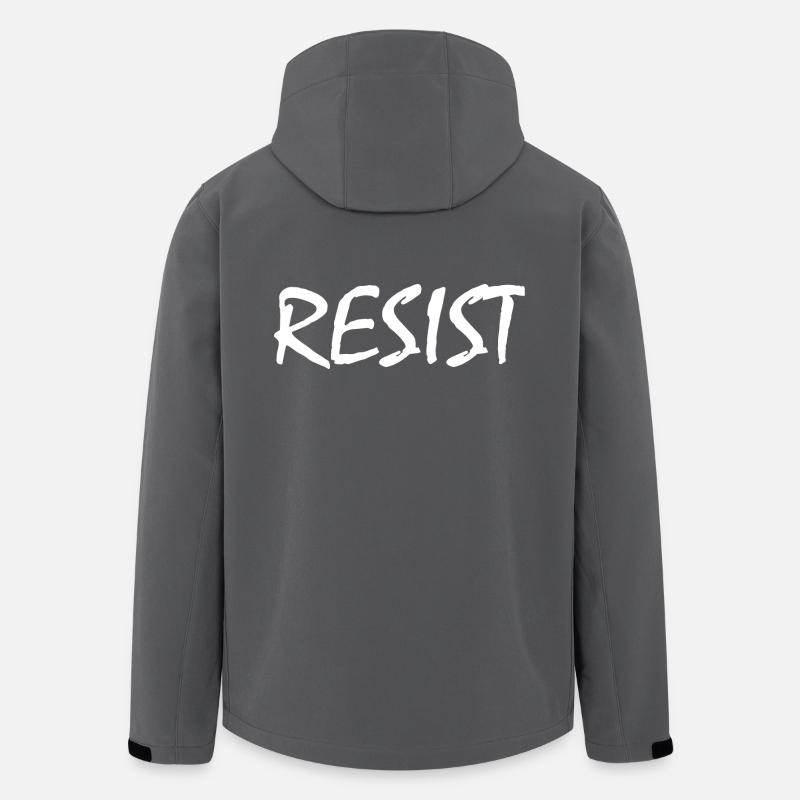 Resist - Men’s Recycled Softshell Jacket by Stanley/Stella - anthracite