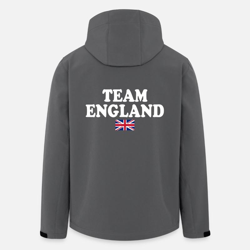 England - Recycelte Männer Softshell-Jacke von Stanley/Stella - Anthrazit
