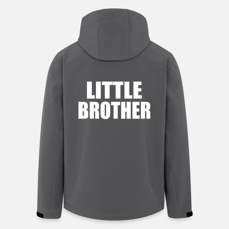 Little brother - Recycelte Männer Softshell-Jacke von Stanley/Stella - Anthrazit