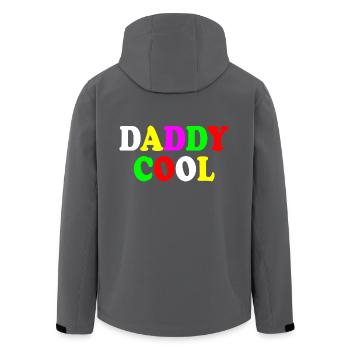 Daddy cool - Recycelte Männer Softshell-Jacke von Stanley/Stella - Anthrazit - Hinten - AI Model Male 185 light (185cm)