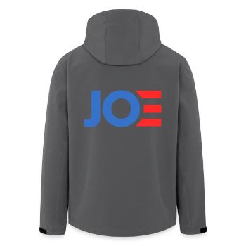 Joe biden - Recycelte Männer Softshell-Jacke von Stanley/Stella - Anthrazit - Hinten - AI Model Male 185 light (185cm)