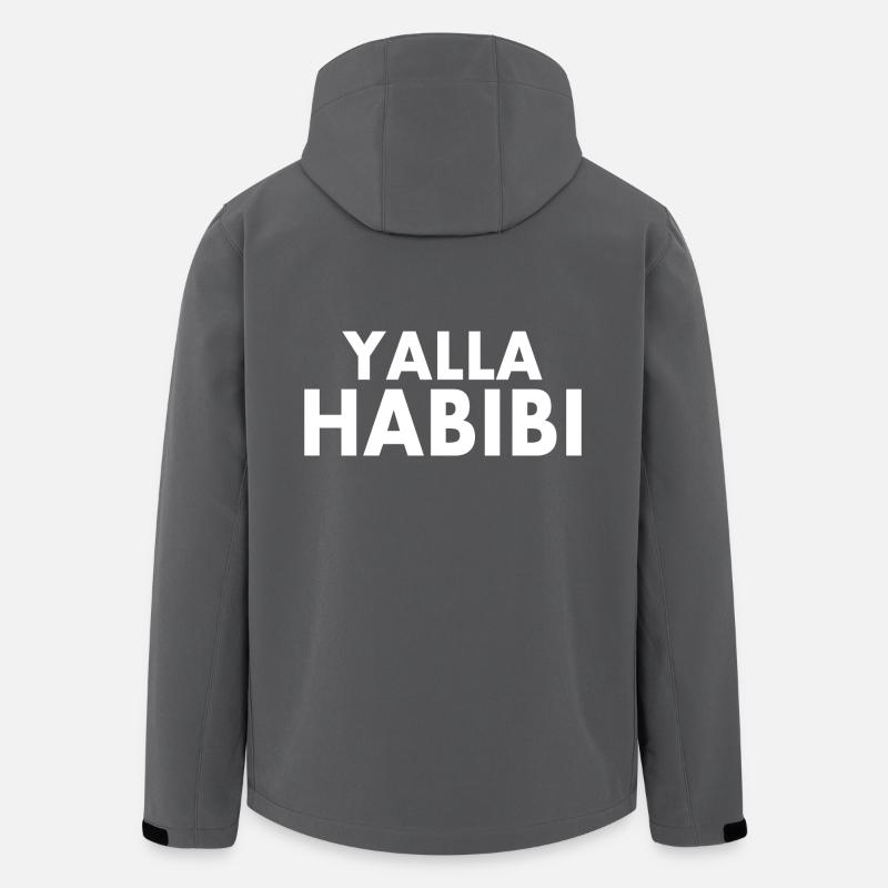 Yalla habibi - Recycelte Männer Softshell-Jacke von Stanley/Stella - Anthrazit