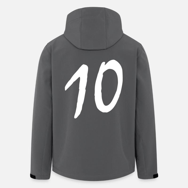 10 - Recycelte Männer Softshell-Jacke von Stanley/Stella - Anthrazit