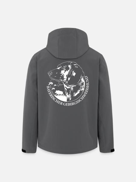 BAYERISCHER GEBIRGSSCHWEIßHUND Jagdhunde Wilsigns - Recycelte Männer Softshell-Jacke von Stanley/Stella - Anthrazit