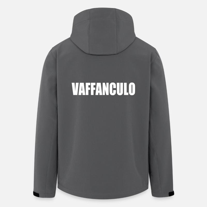 vaffanculo - Men’s Recycled Softshell Jacket by Stanley/Stella - anthracite