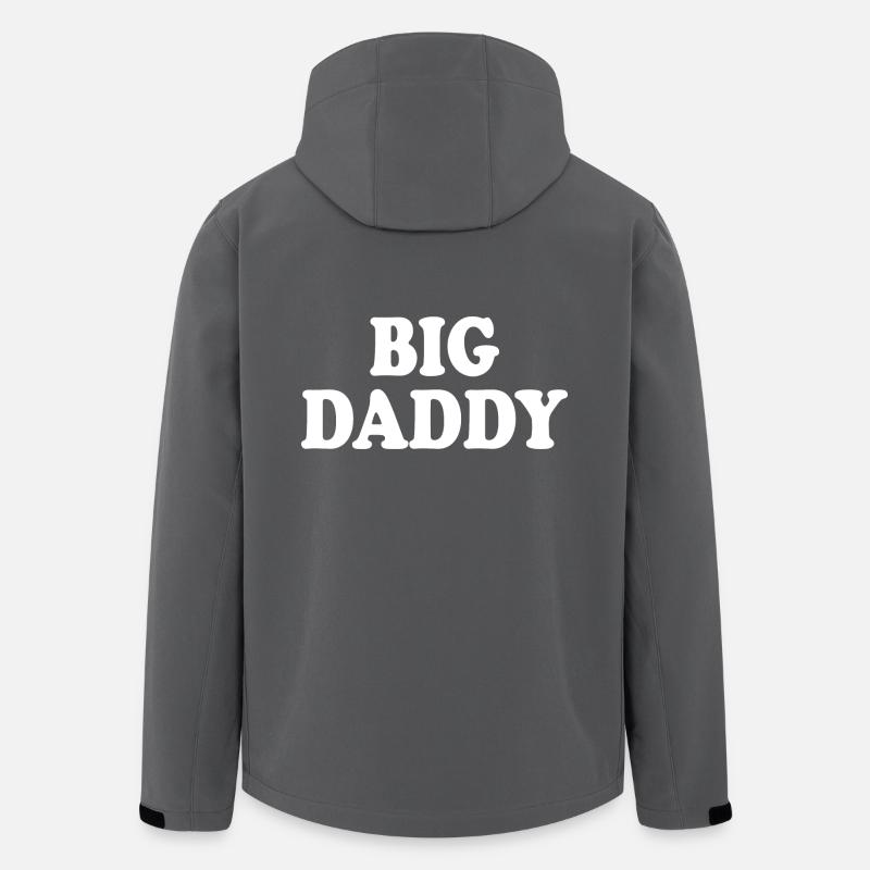 Big daddy - Veste softshell homme en polyester recyclé Discoverer Stanley/Stella - charbon