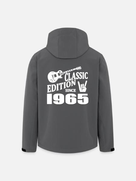 Klassische Ausgabe seit 1965 - Recycelte Männer Softshell-Jacke von Stanley/Stella - Anthrazit