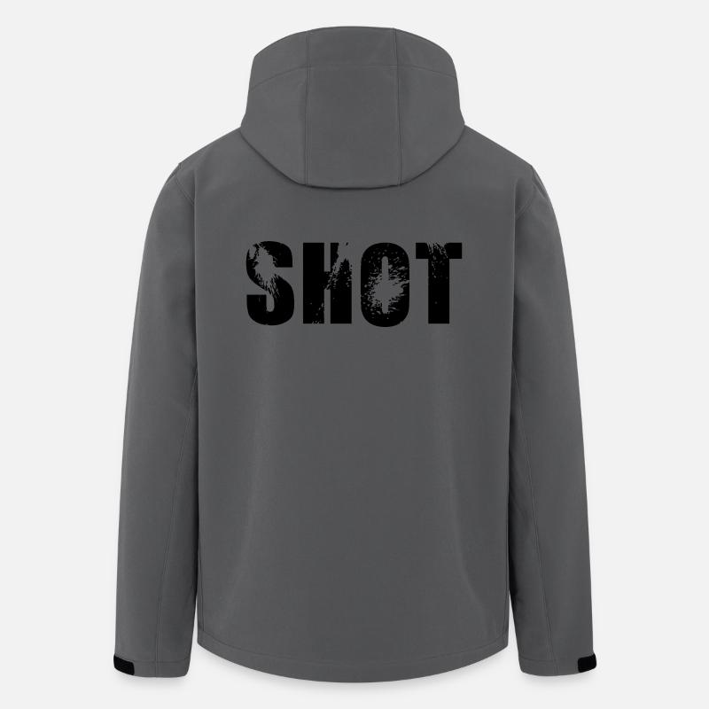 coup - Veste softshell homme en polyester recyclé Stanley/Stella - charbon