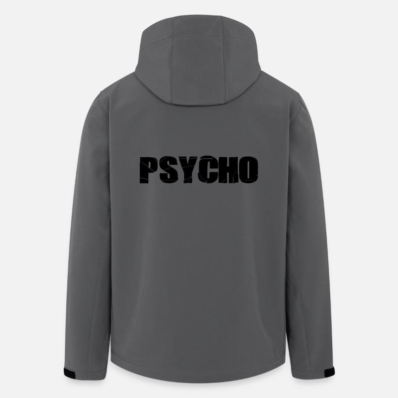 PSYCHO - Men’s Recycled Softshell Jacket by Stanley/Stella - anthracite