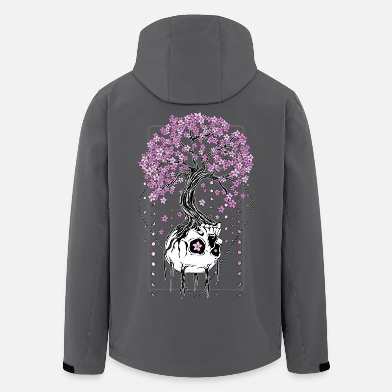 Nach dem Leben - Recycelte Männer Softshell-Jacke von Stanley/Stella - Anthrazit