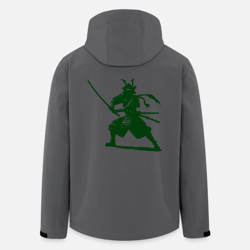 Samurai - Recycelte Männer Softshell-Jacke von Stanley/Stella - Anthrazit