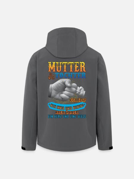mutter und tochter - Recycelte Männer Softshell-Jacke von Stanley/Stella - Anthrazit