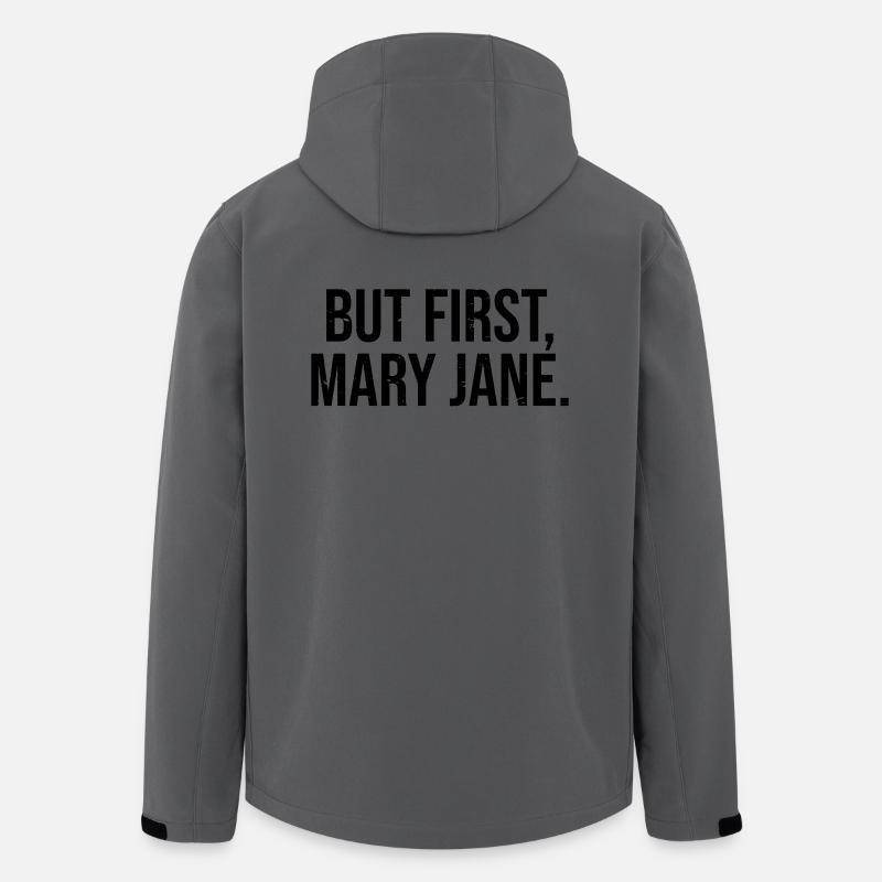 But First Mary Jane - Men’s Recycled Softshell Jacket by Stanley/Stella - anthracite
