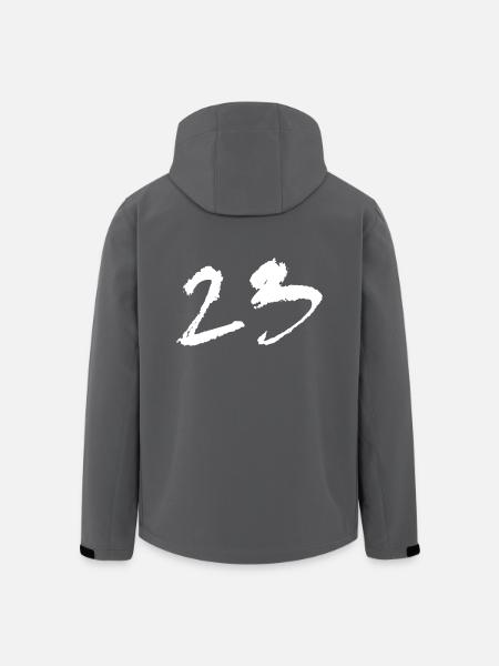 23 - Recycelte Männer Softshell-Jacke von Stanley/Stella - Anthrazit