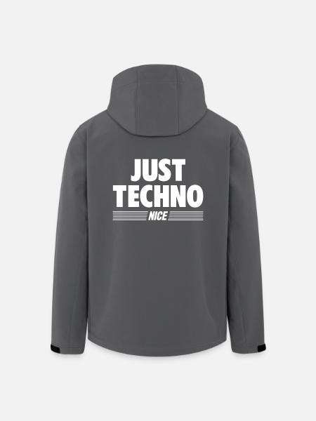 Nur Techno - Recycelte Männer Softshell-Jacke von Stanley/Stella - Anthrazit